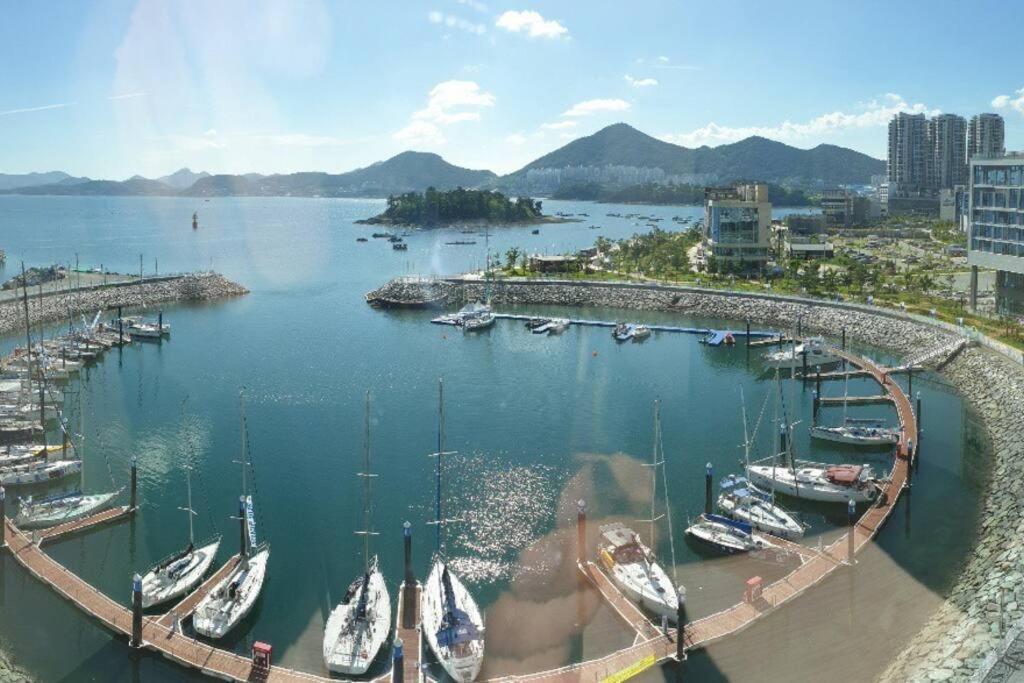 The Castle Ocean Marina Double Suite Yeosu Εξωτερικό φωτογραφία