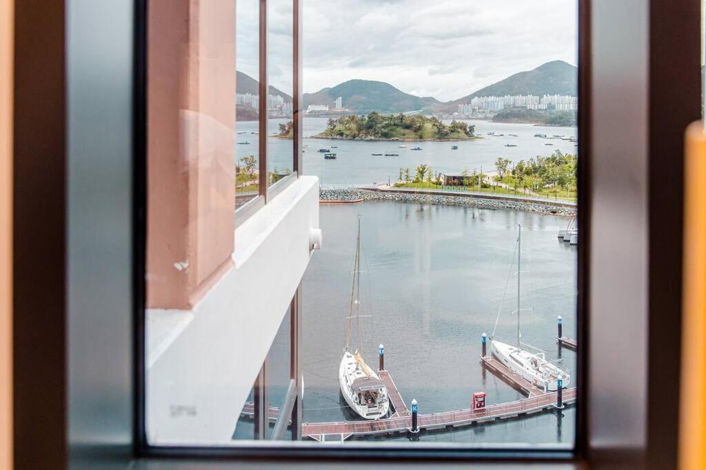 The Castle Ocean Marina Double Suite Yeosu Εξωτερικό φωτογραφία